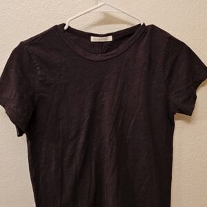 BE COOL Black Short Sleeve Crewneck Tee